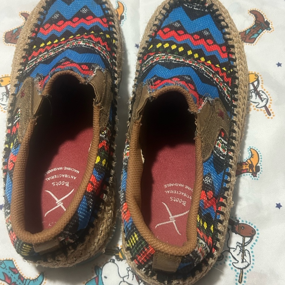 Twisted X Multicolor Patterned Loafers - image 5